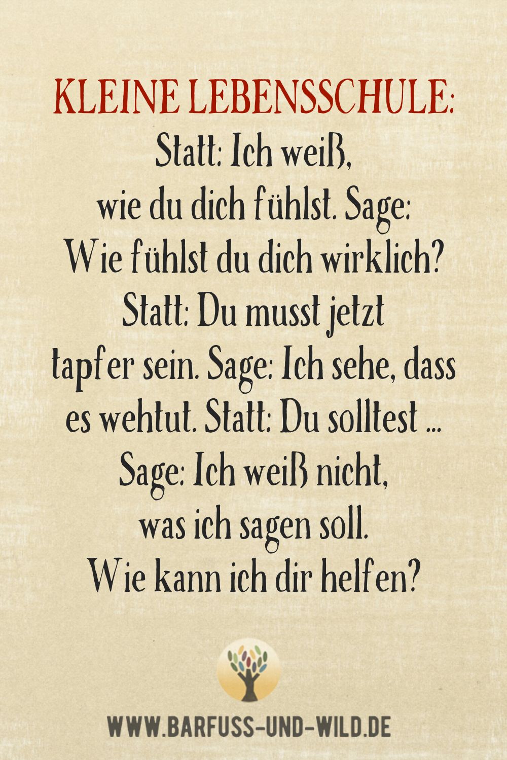 Seelenfutter Bildtafel