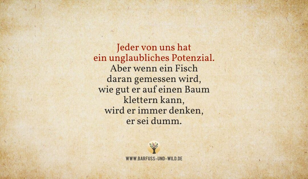 Wenn Du Dich mit etwas schwertust, könnte das hier der Grund sein …