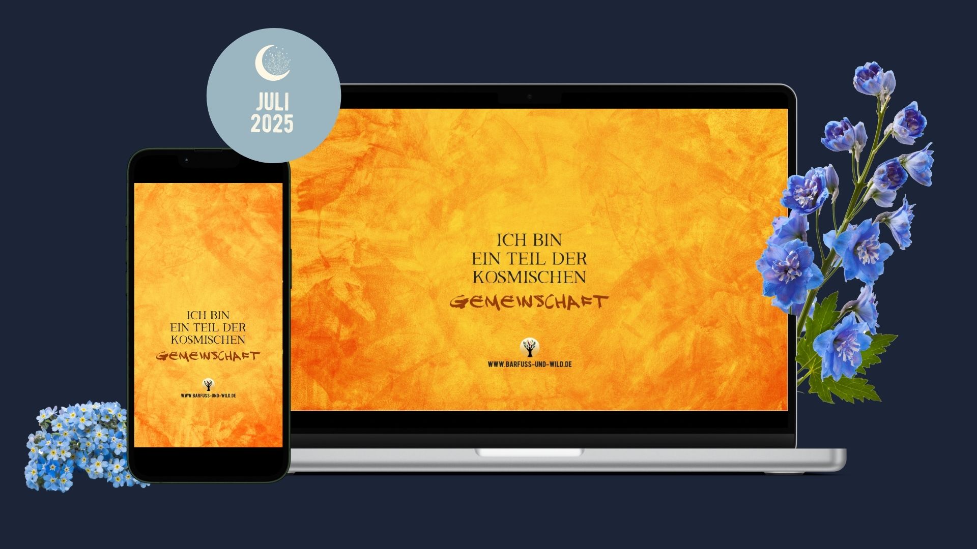 2023_11_NOVEMBER_ML_Mockup_1920x1080_blau_mitText Lagerfeuer Juli - von Nett zu Echt