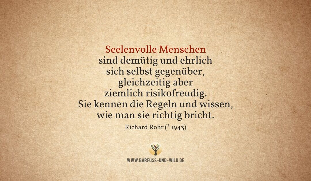 Statt um »heilige Regeln« zu kreisen, lasst uns lieber »heil sein« …