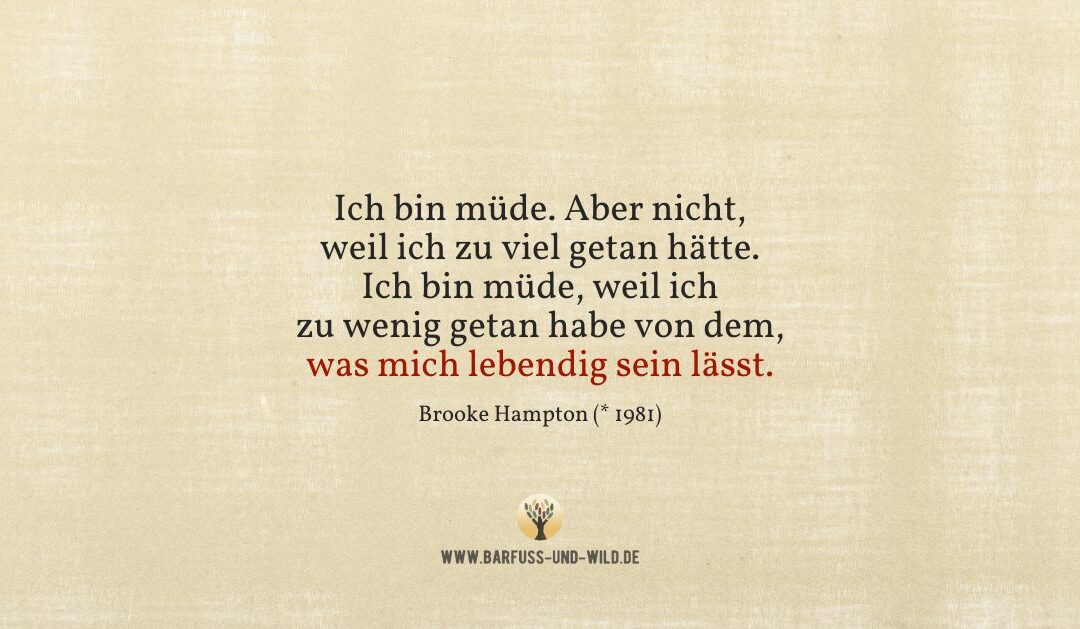 Müde? Das könnte der Grund sein …