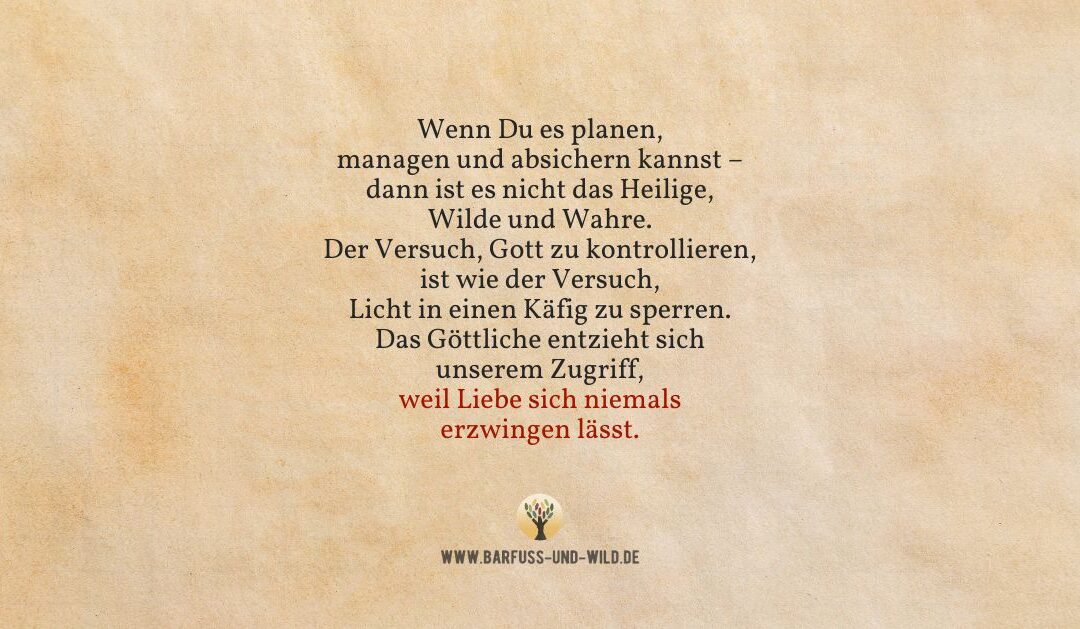 Was Menschen, die an Gott glauben, selten im Blick haben …