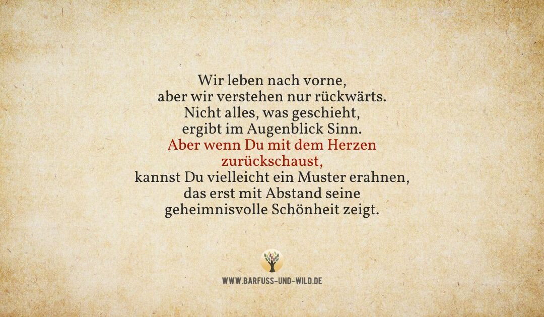 Wenn gerade nichts Sinn ergeben will, hilft vielleicht diese kleine Erinnerung …