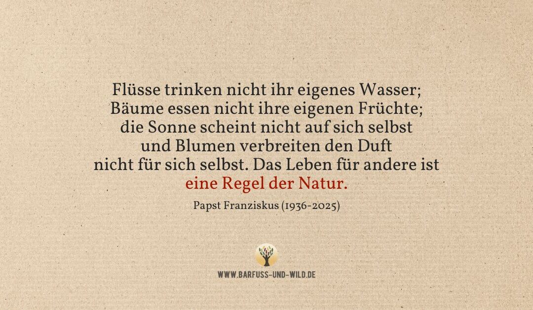 An alle, die nicht glauben können, dass das reine Dasein schon genügt …