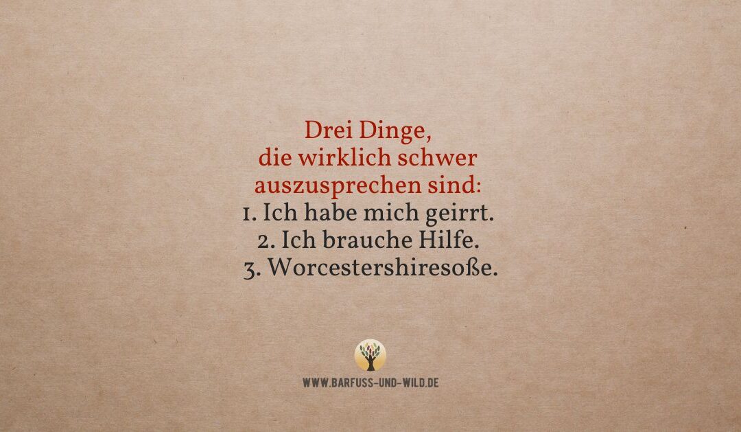 Geht Dir das hier auch so schwer über die Lippen?