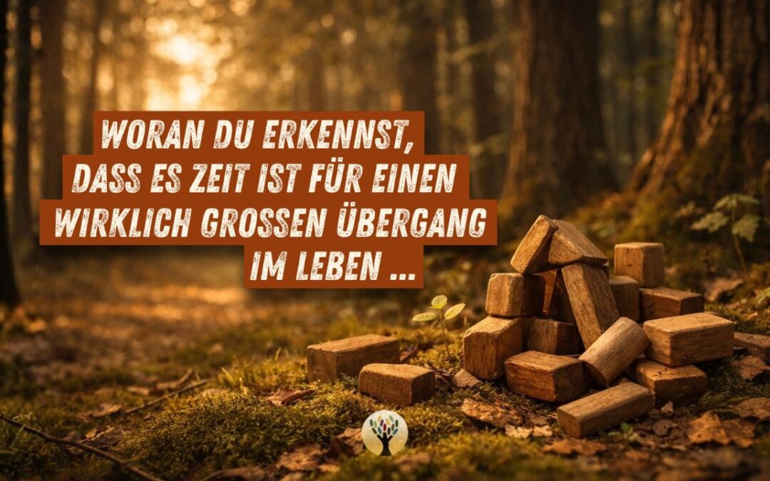 Woran Du erkennst, dass es Zeit ist für einen wirklich großen Übergang im Leben …  [PODCAST #280]