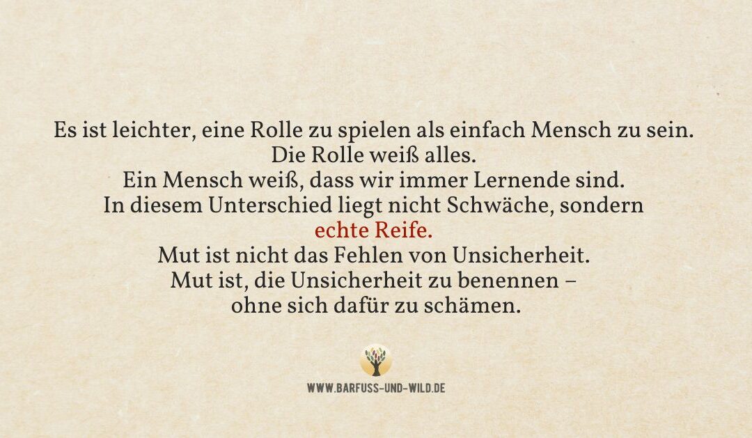 An alle, die das Abenteuer wagen wollen, sie selbst zu sein …