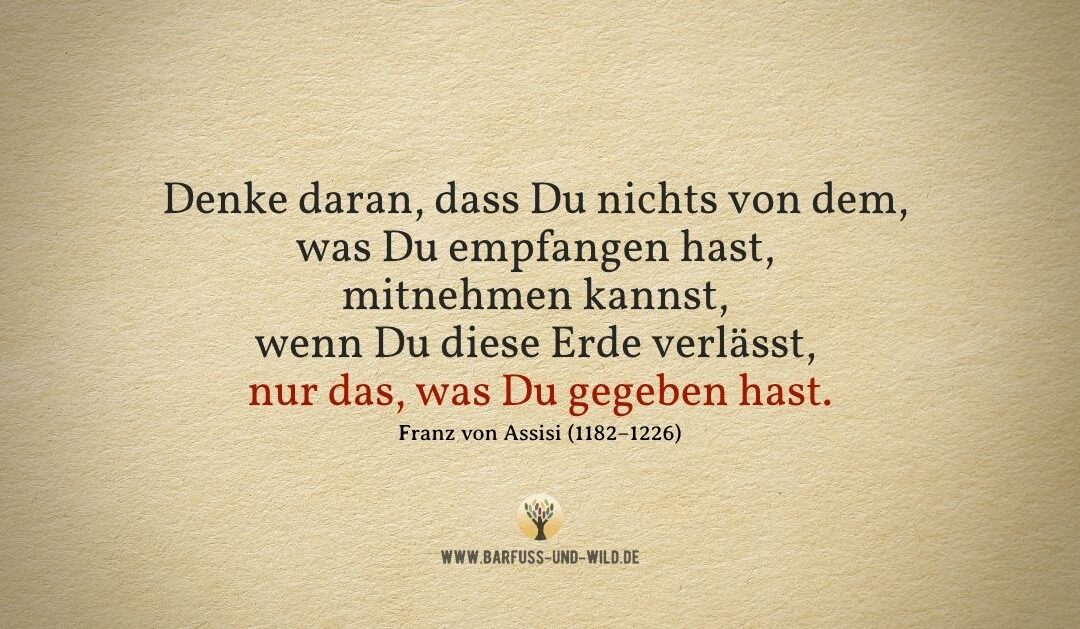 Dieser Gedanke von Franziskus ist für viele immer noch ein Skandal …