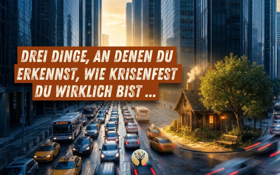 Drei Dinge, an denen Du erkennst, wie krisenfest Du (wirklich) bist …  [PODCAST #294]
