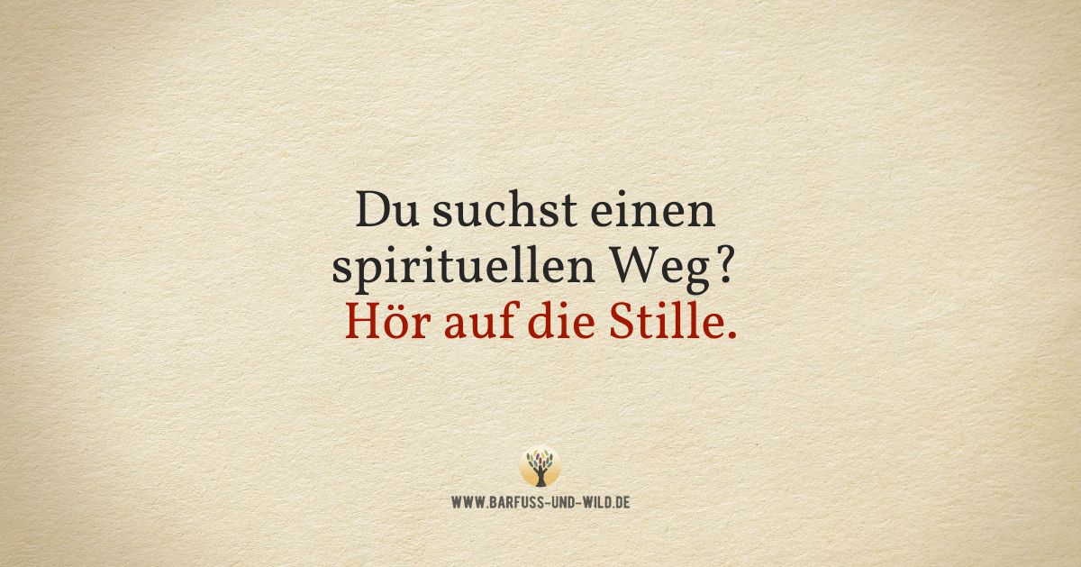 Bedenke das hier, wenn Du spirituell feststeckst …